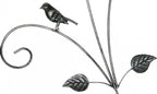 Treillis métallique Noir et Argent 150 cm pour Jardin
