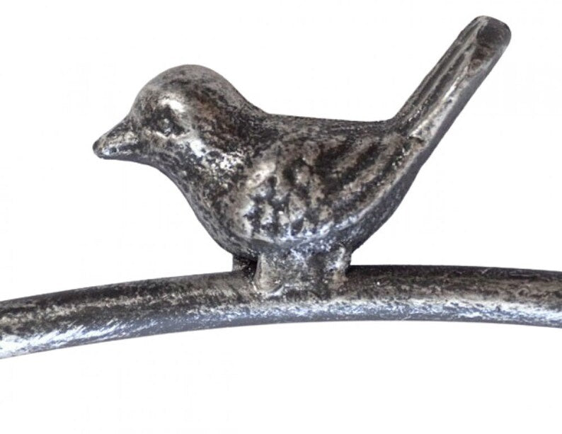 Treillis métallique Noir et Argent 150 cm pour Jardin