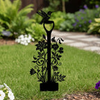 Tuteur de jardin en métal pour colibris, décoration extérieure de jardin, piquet décoratif