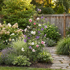Grand Support pour Plantes en Métal, Décoration en Acier Peint en Noir, 200 cm